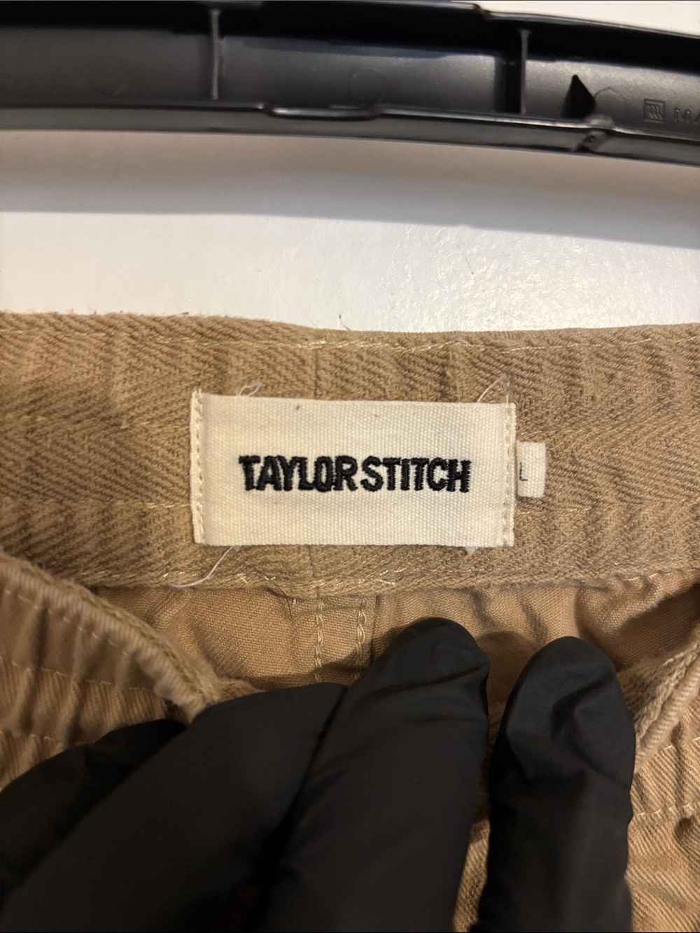 Taylor Stitch Tan Drawstring Shorts - Picture 2 of 3